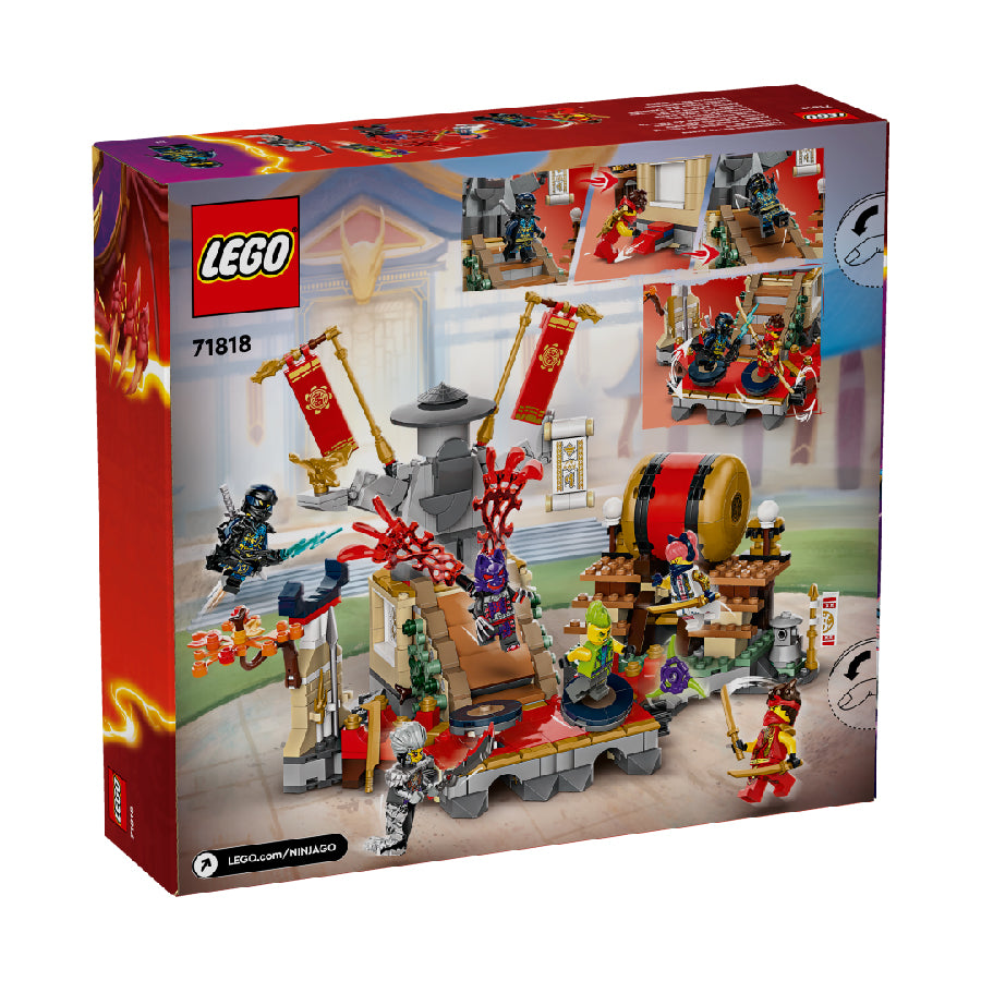 LEGO NINJAGO 71818 Ninjago Arena Assembly Toy (659 parts)