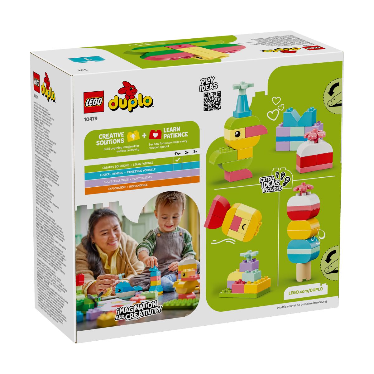 Đồ Chơi Lắp Ráp Hộp Sáng Tạo Đầy Sắc Màu LEGO DUPLO 10479 (80 chi tiết)