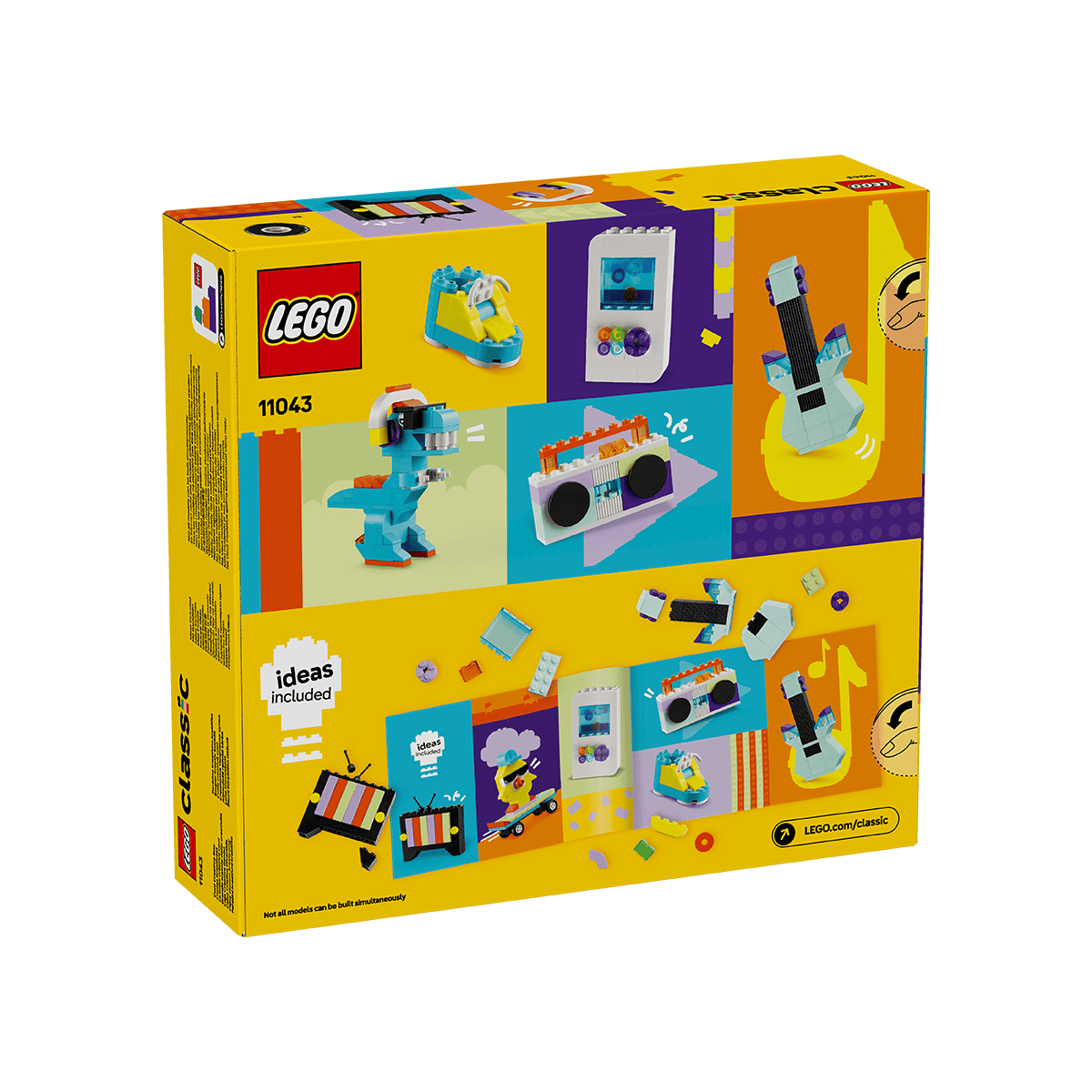 Đồ Chơi Lắp Ráp Hộp Sáng Tạo Tuyệt Vời LEGO CLASSIC 11043