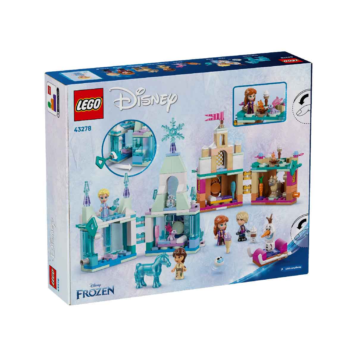Đồ Chơi Lắp Ráp: Lâu Đài Mini Của Arendella Và Elsa LEGO DISNEY PRINCESS 43278
