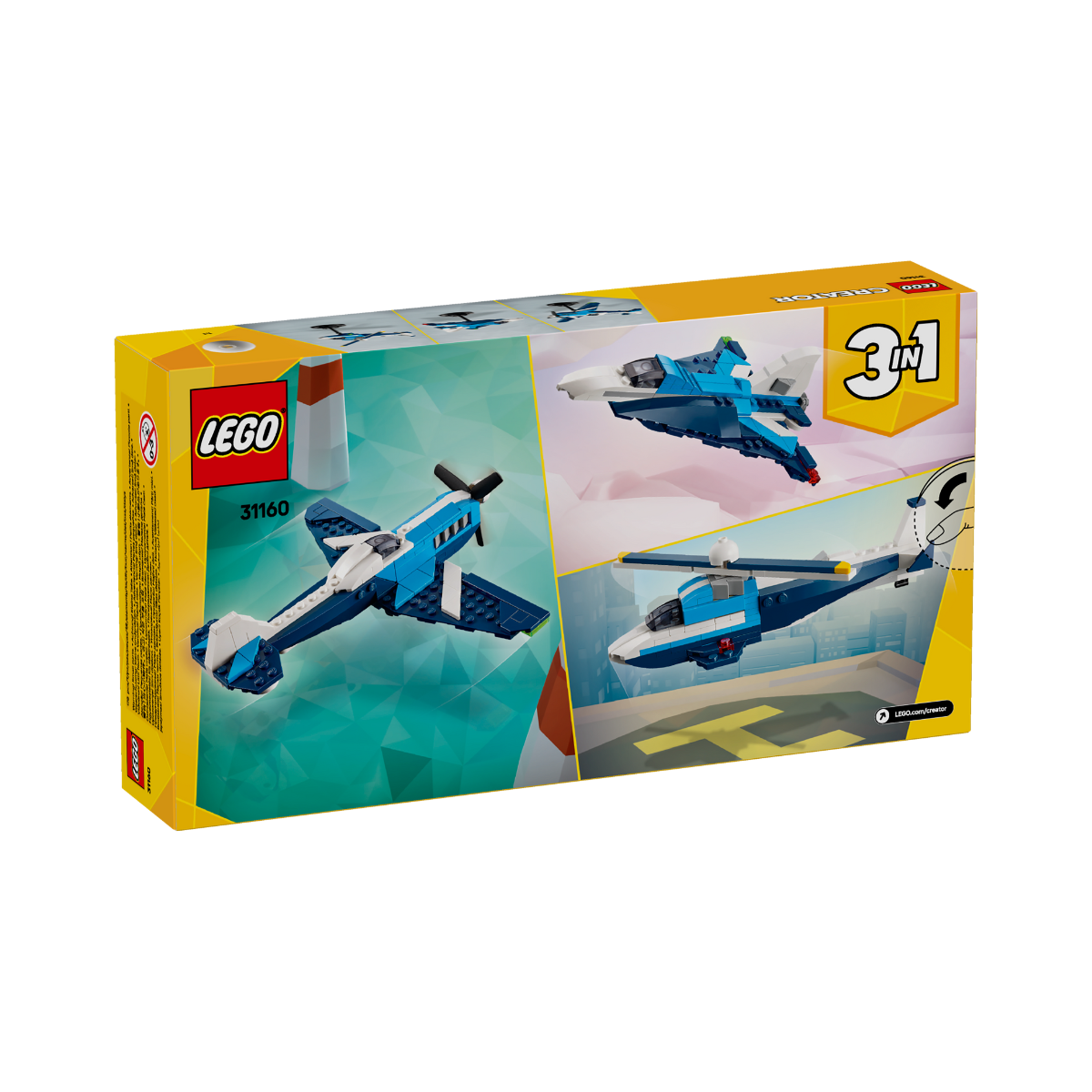 Đồ Chơi Lắp Ráp Máy Bay Phản Lực LEGO CREATOR 31160