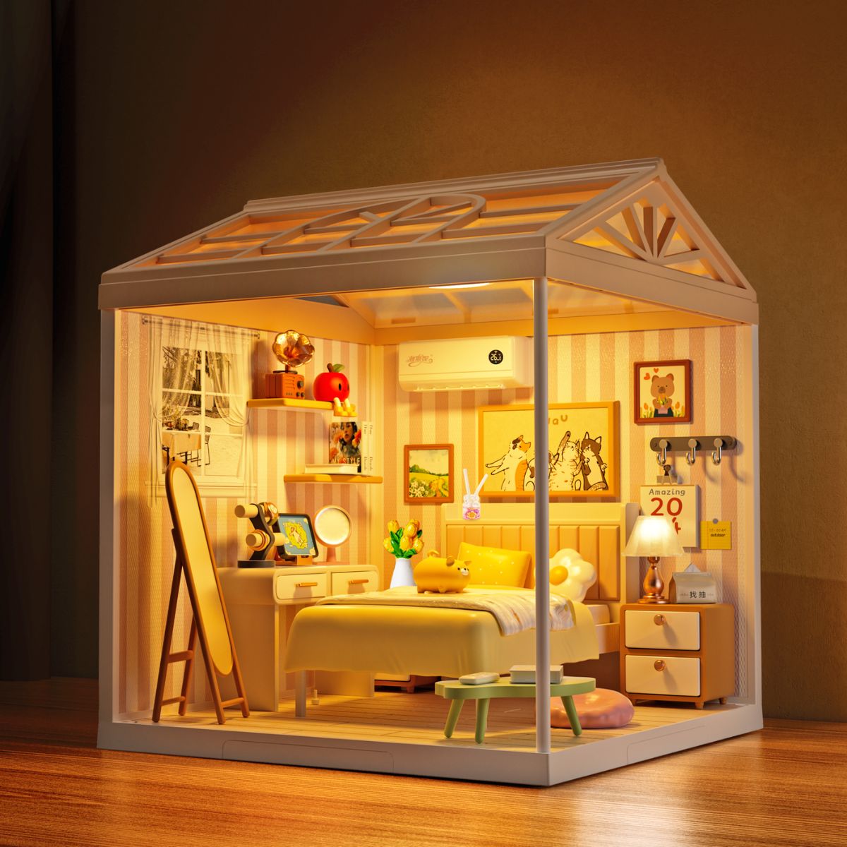 Đồ Chơi Lắp Ráp Mini House - Phòng Ngủ SWEET HEART SH804