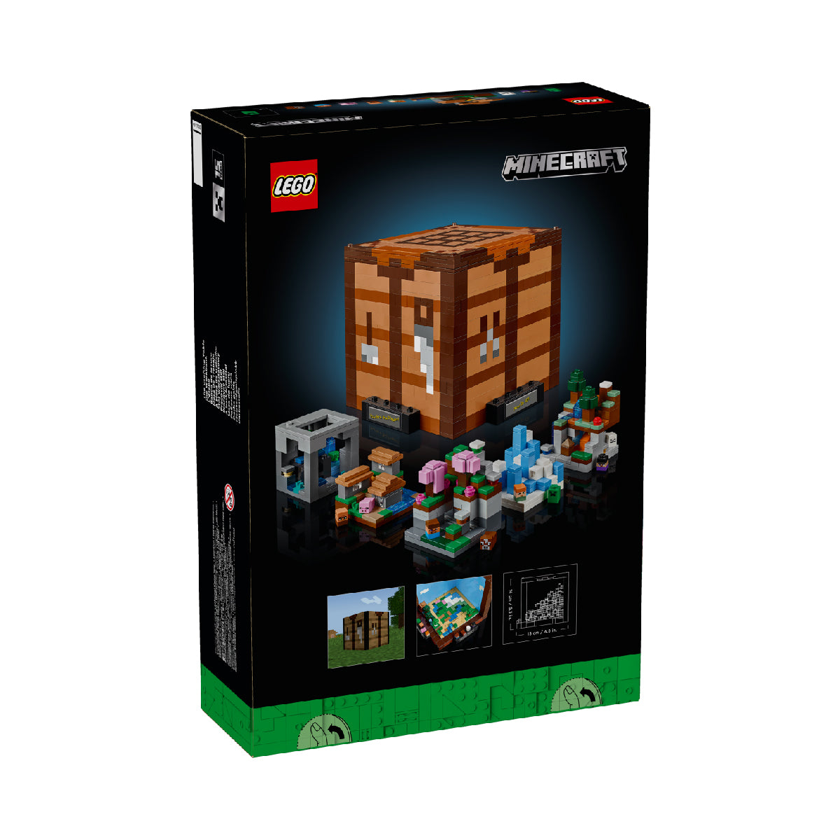 Đồ Chơi Lắp Ráp Mô Hình Khối Hộp Chế Tác LEGO MINECRAFT 21265 (1195 Chi Tiết)