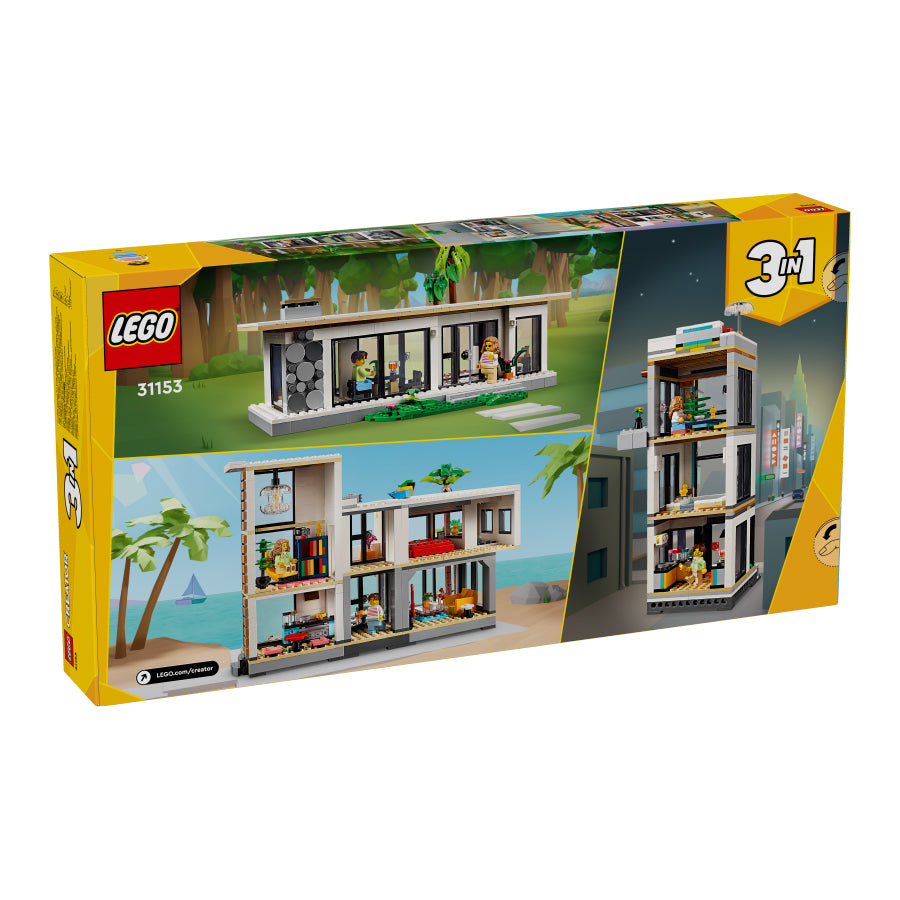 LEGO CREATOR 31153 Modern House Assembling Toy (939 parts)