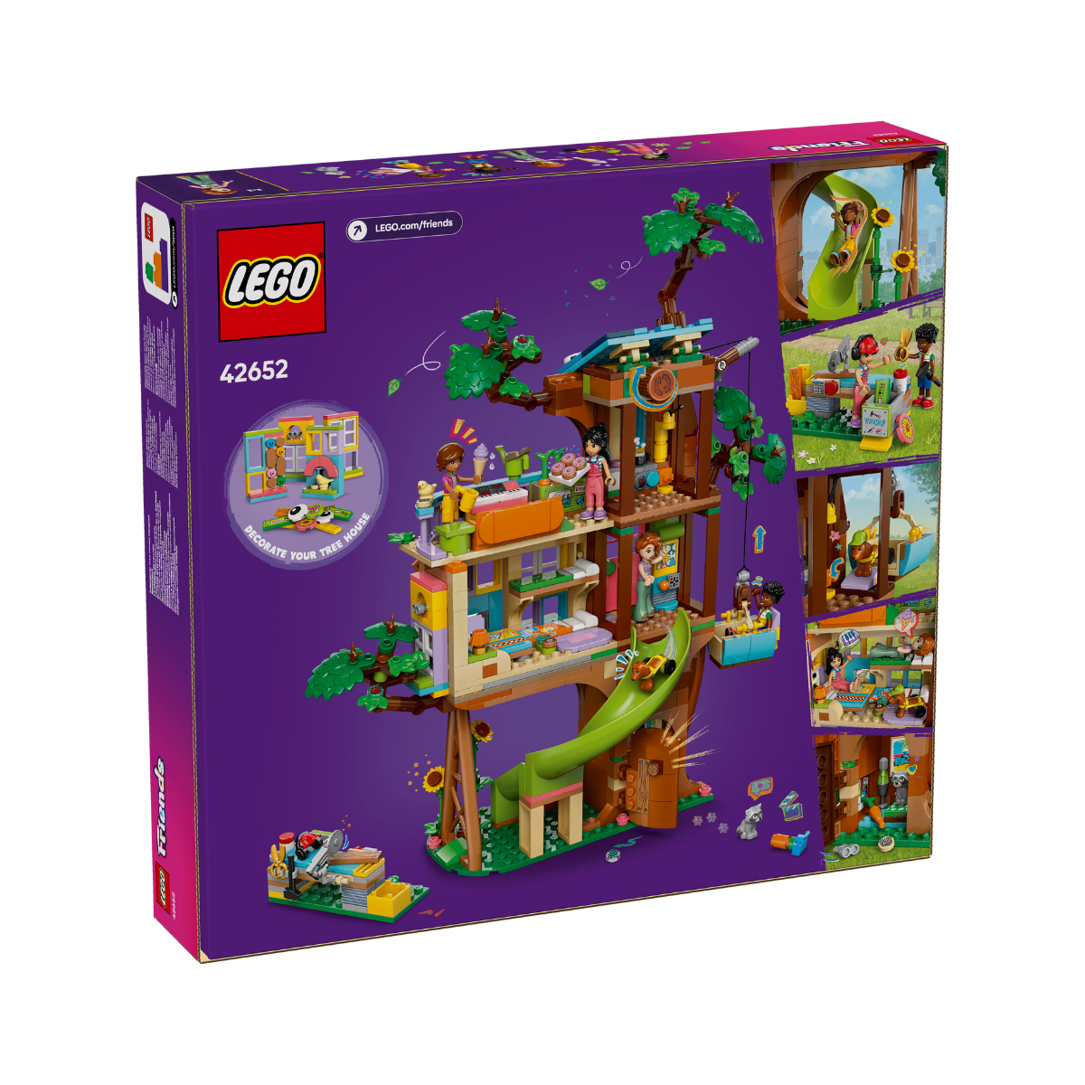 Đồ chơi lắp ráp Ngôi nhà trên cây diệu kỳ LEGO FRIENDS 42652