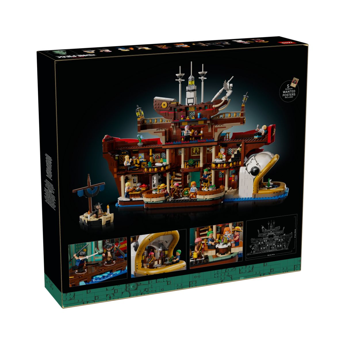 Đồ Chơi Lắp Ráp Nhà Hàng Nổi Baratie LEGO ONE PIECE 75640