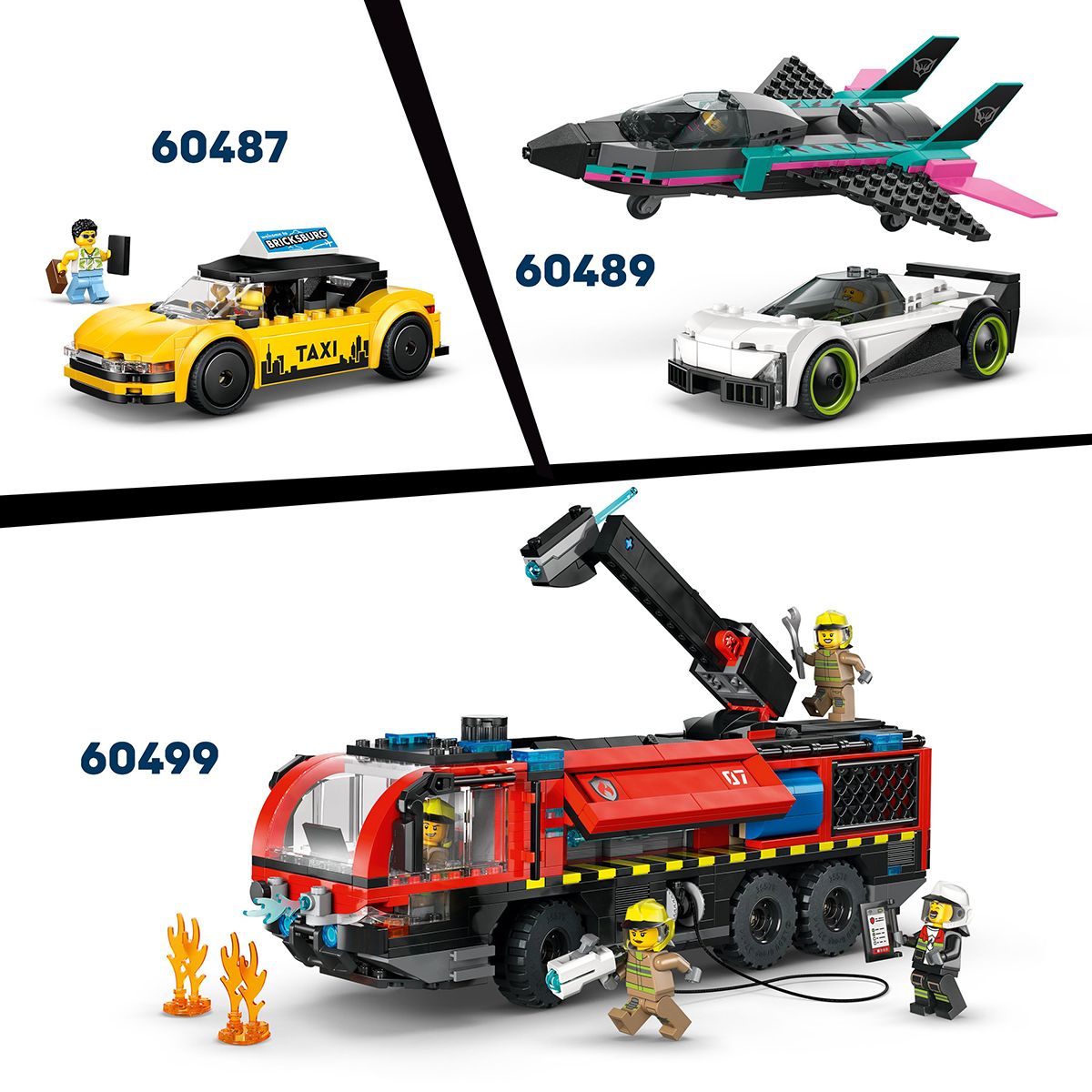 Đồ Chơi Lắp Ráp Sân Bay Và Máy Bay LEGO CITY 60502