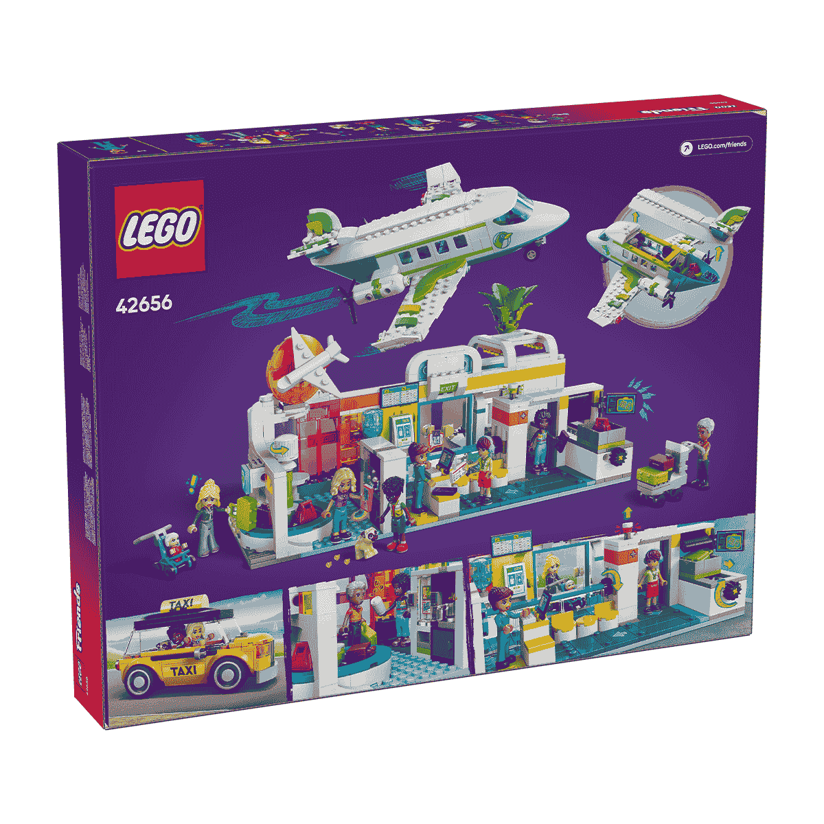 Đồ Chơi Lắp Ráp Sân Bay Và Máy Bay Thành Phố Heartlake LEGO FRIENDS 42656