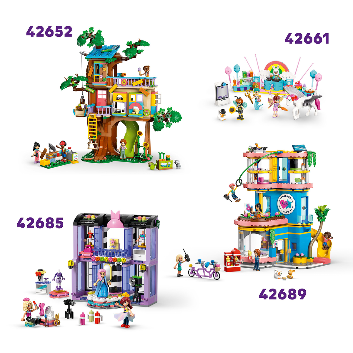 Đồ Chơi Lắp Ráp Sân Chơi Trong Nhà Vui Nhộn LEGO FRIENDS 42686