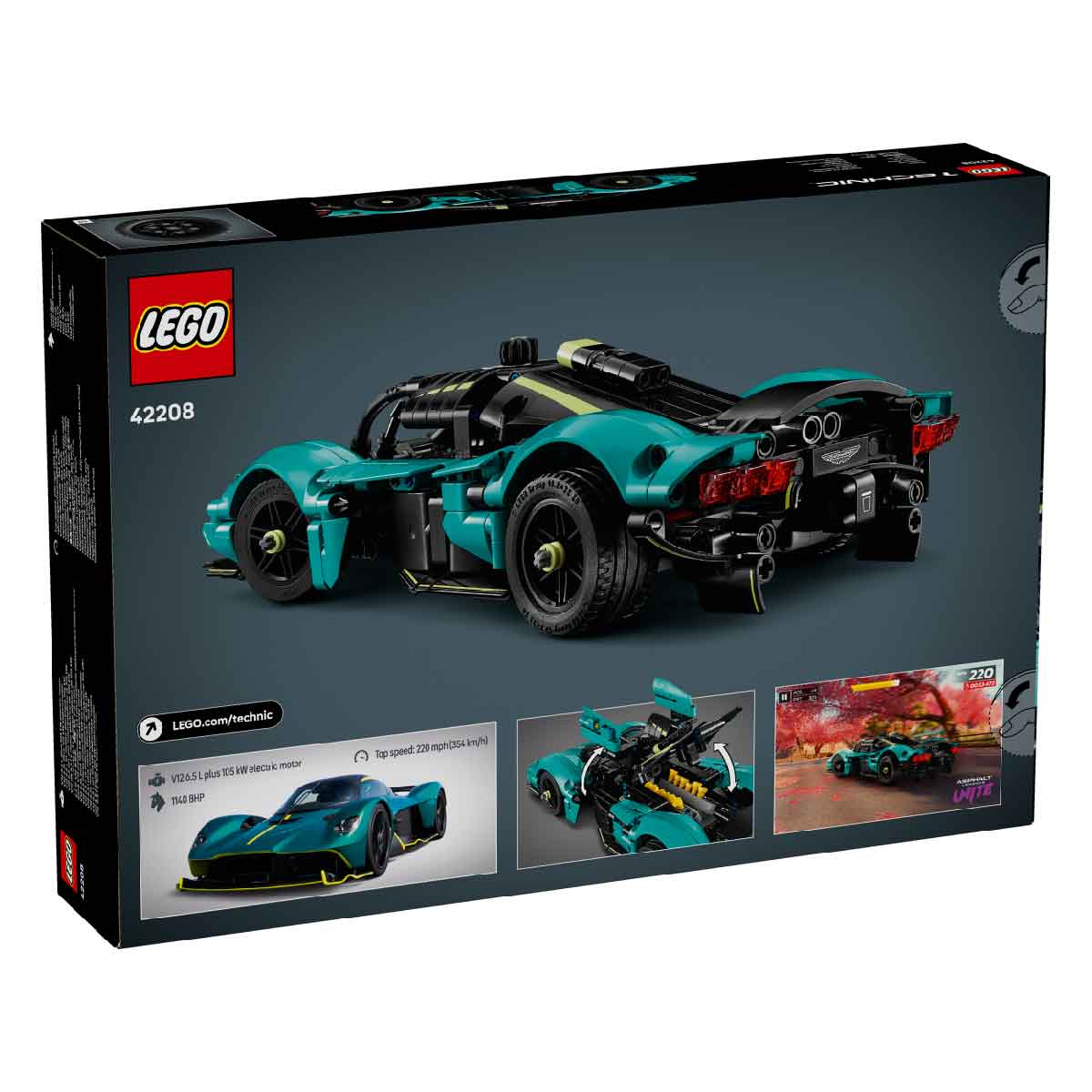 Đồ Chơi Lắp Ráp Siêu Xe Aston Martin Valkyrie LEGO TECHNIC 42208