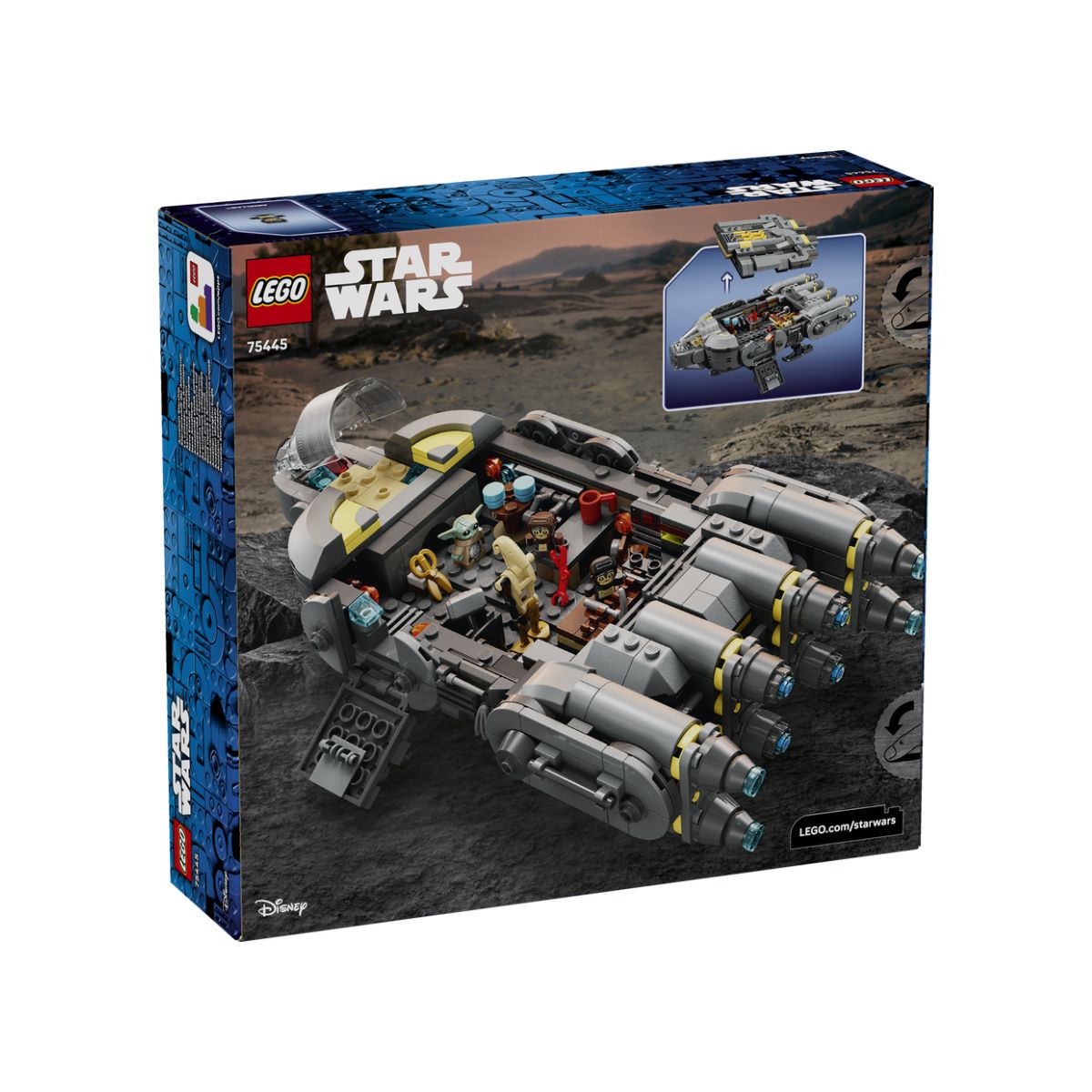 LEGO Star Wars 75445 Anzellan Ship (701 Pieces)