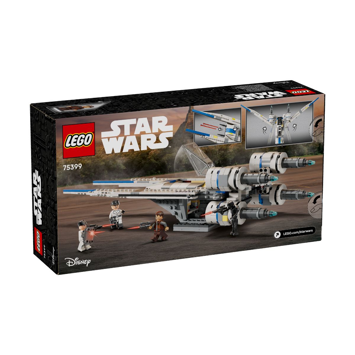 Đồ Chơi Lắp Ráp Tàu Chiến U-Wing Andor LEGO STAR WARS 75399 (594 chi tiết)