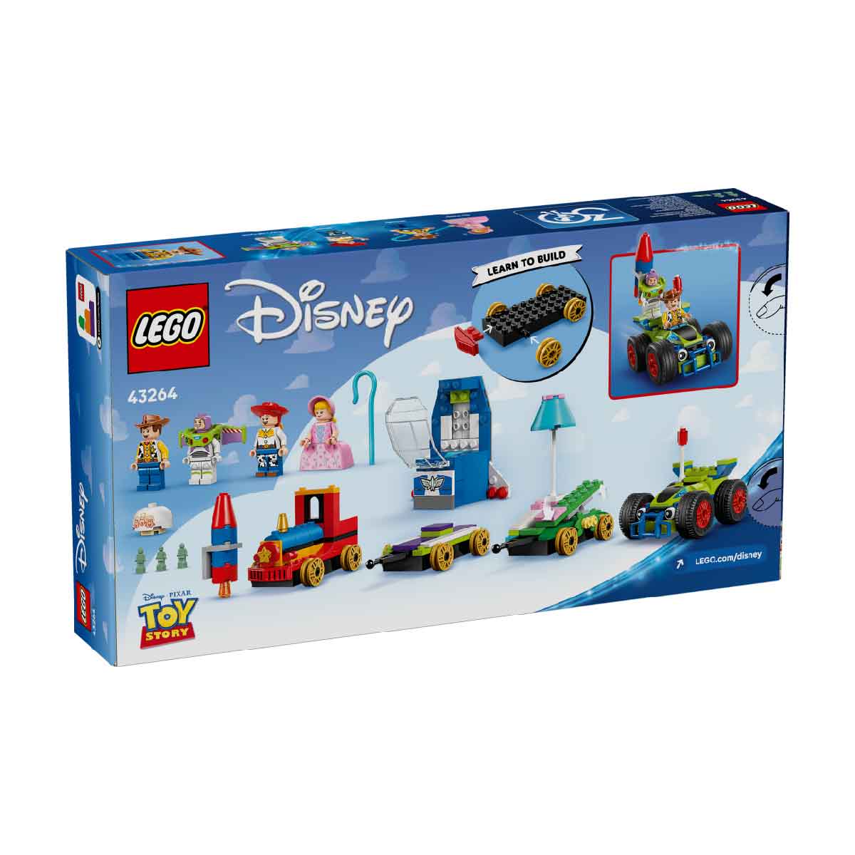 Đồ Chơi Lắp Ráp Tàu Lửa Hoạt Hình Toy Story LEGO DISNEY PRINCESS 43264