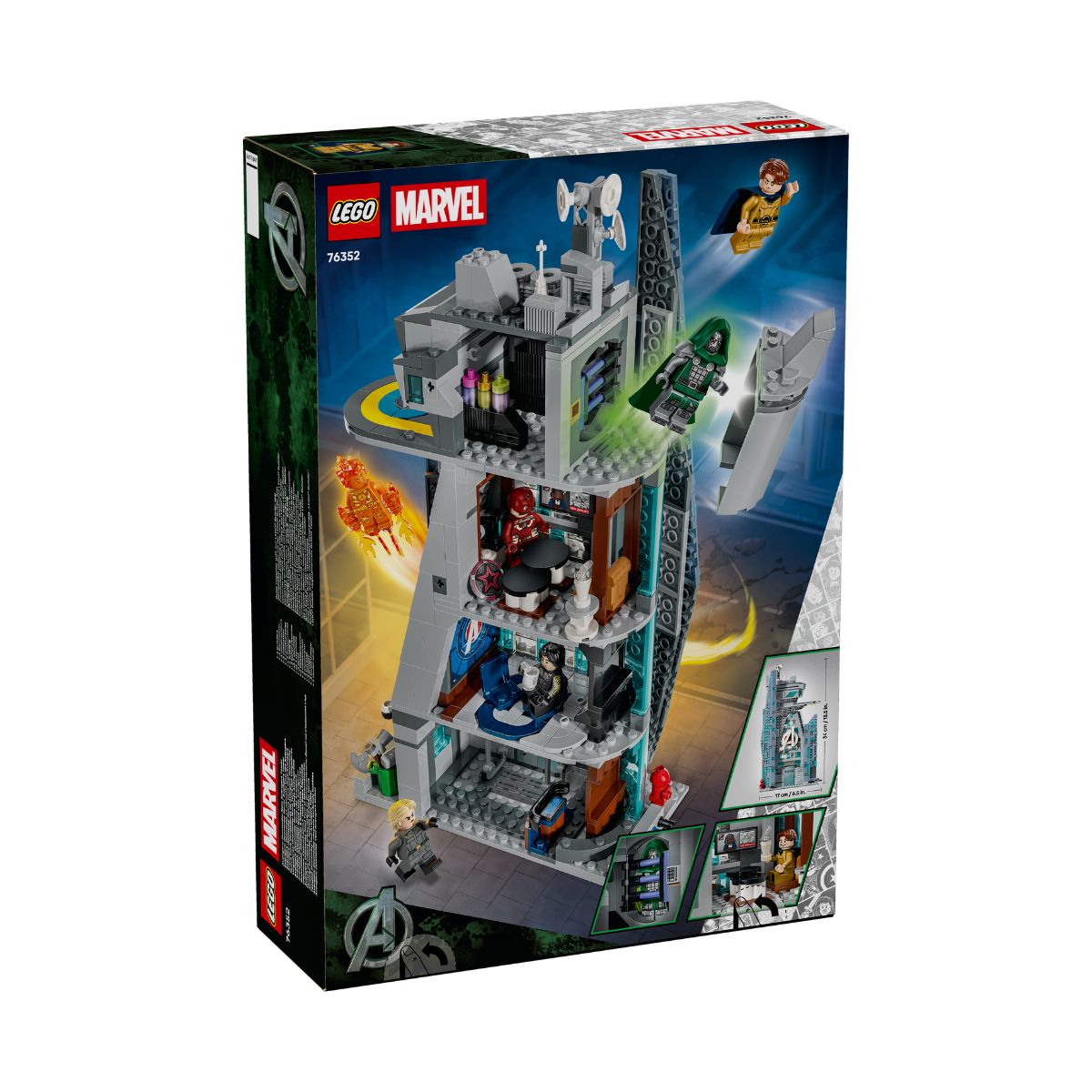 New Avengers Tower in Avengers: Doomsday Building Toy LEGO SUPERHEROES 76352