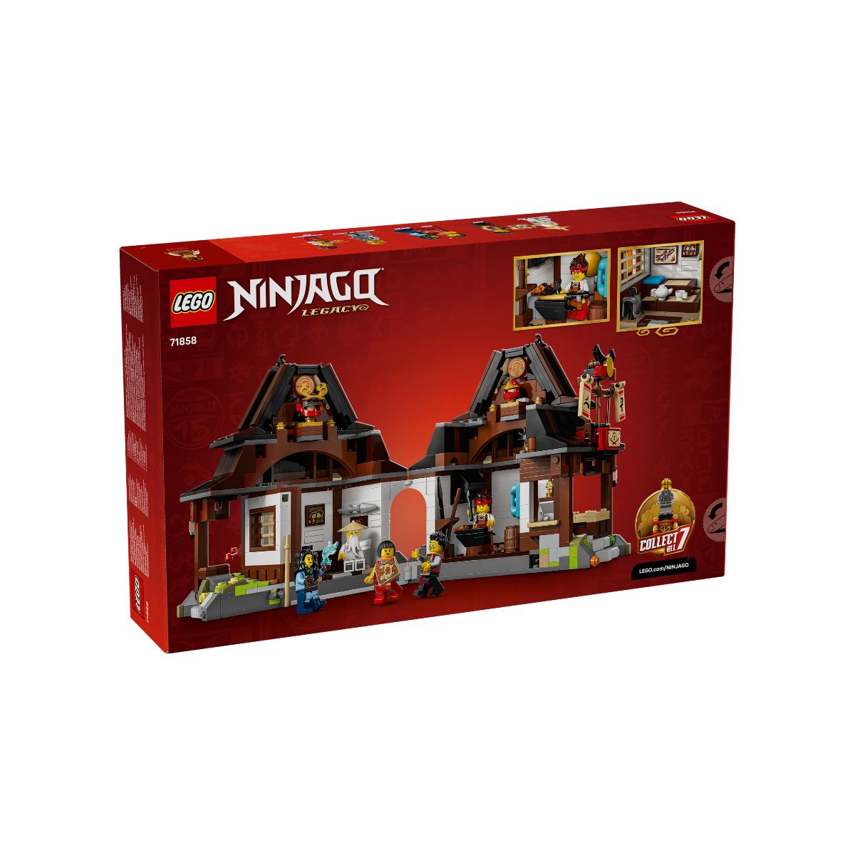 Đồ Chơi Lắp Ráp Thợ Rèn Bốn Vũ Khí – Kỷ Niệm 15 Năm LEGO NINJAGO 71858