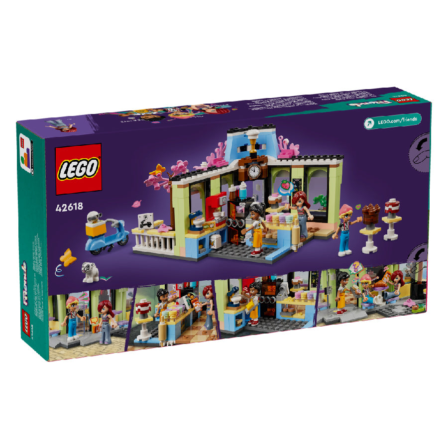 Đồ Chơi Lắp Ráp Tiệm Cà Phê Thành Phố Heartlake LEGO FRIENDS 42618 (426 chi tiết)