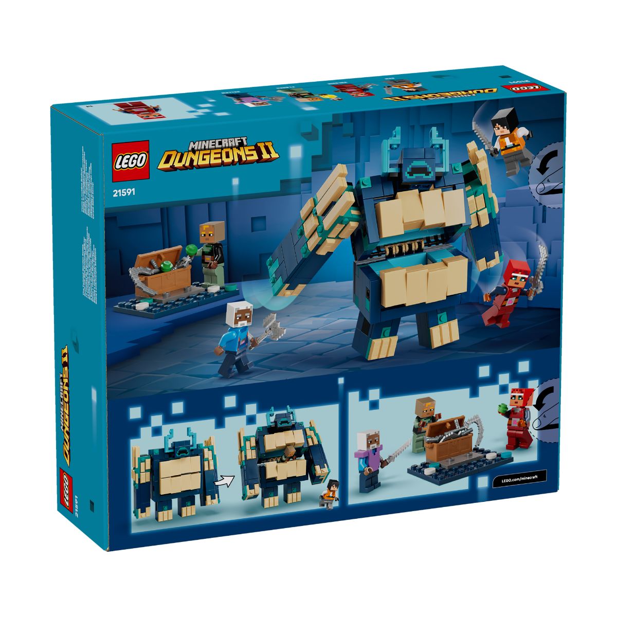 Đồ Chơi Lắp Ráp Trận Chiến Với Warden Biến Dị LEGO MINECRAFT 21591 (438 Chi Tiết)