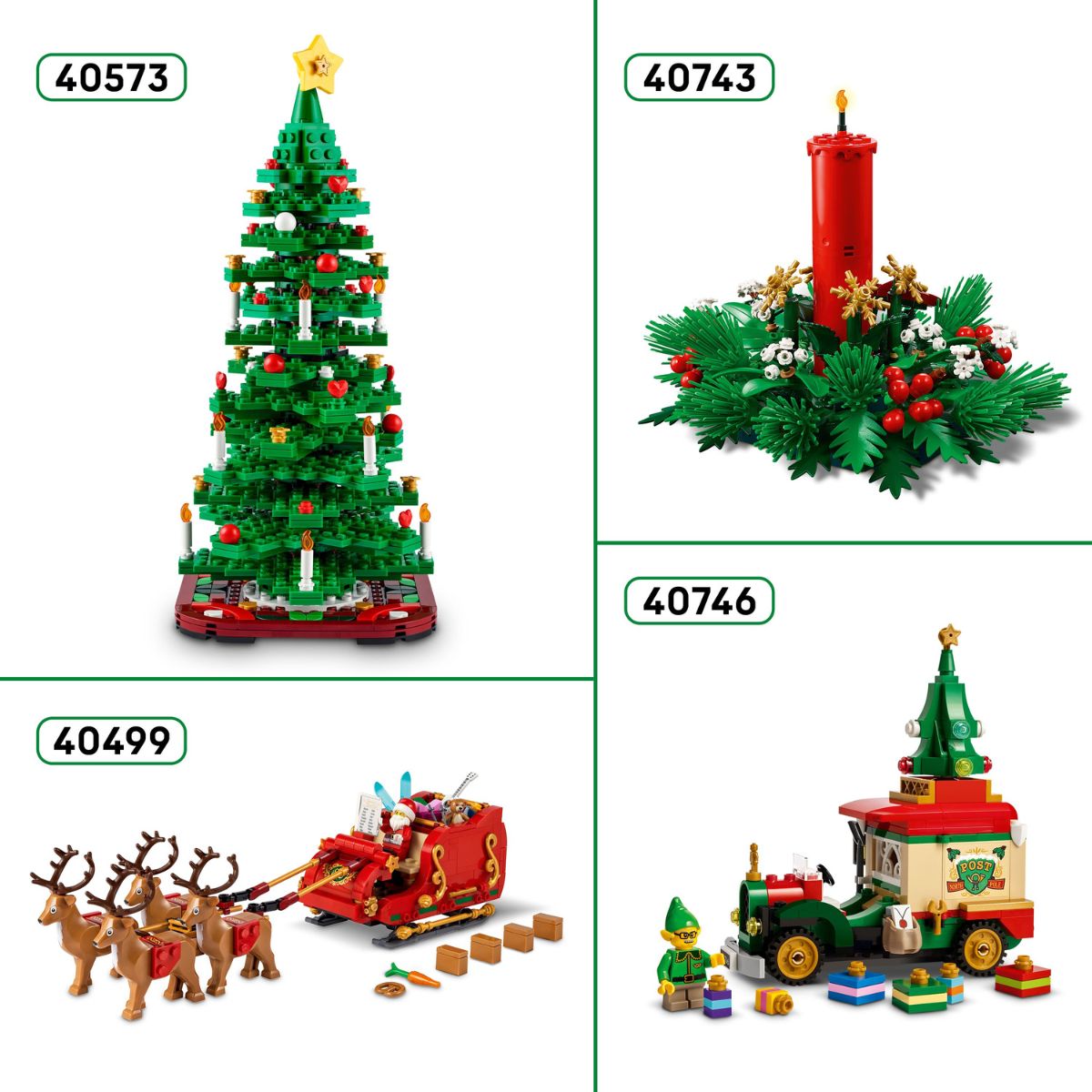 Đồ Chơi Lắp Ráp Trang Trí Giáng Sinh LEGO SEASONS AND OCCASIONS 40744