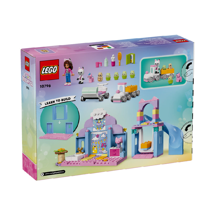 Gabby's Cat Care Center Assembling Toy LEGO GABBY DOLLHOUSE 10796 (165 parts)