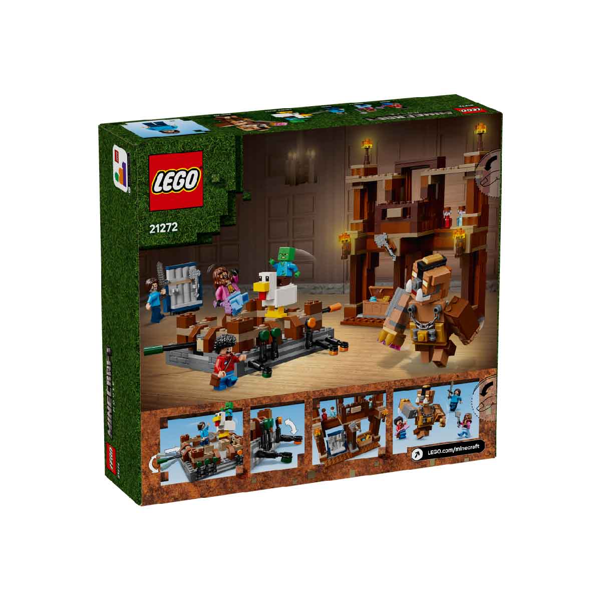 Đồ Chơi Lắp Ráp Võ Đài Chiến Đấu Woodland Mansion LEGO MINECRAFT 21272