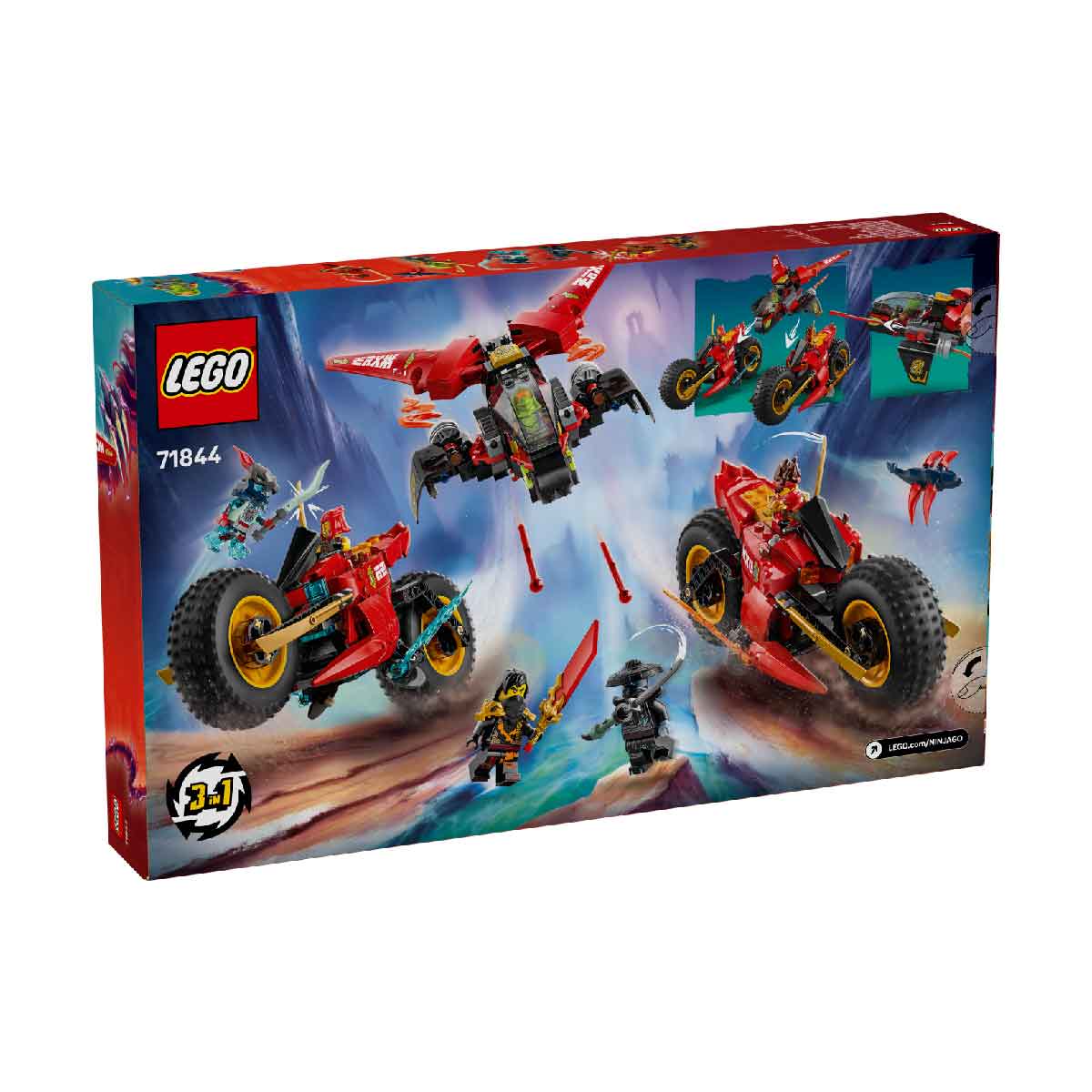 Đồ Chơi Lắp Ráp Xe Chiến Đấu Ninja Siêu Tốc LEGO NINJAGO 71844