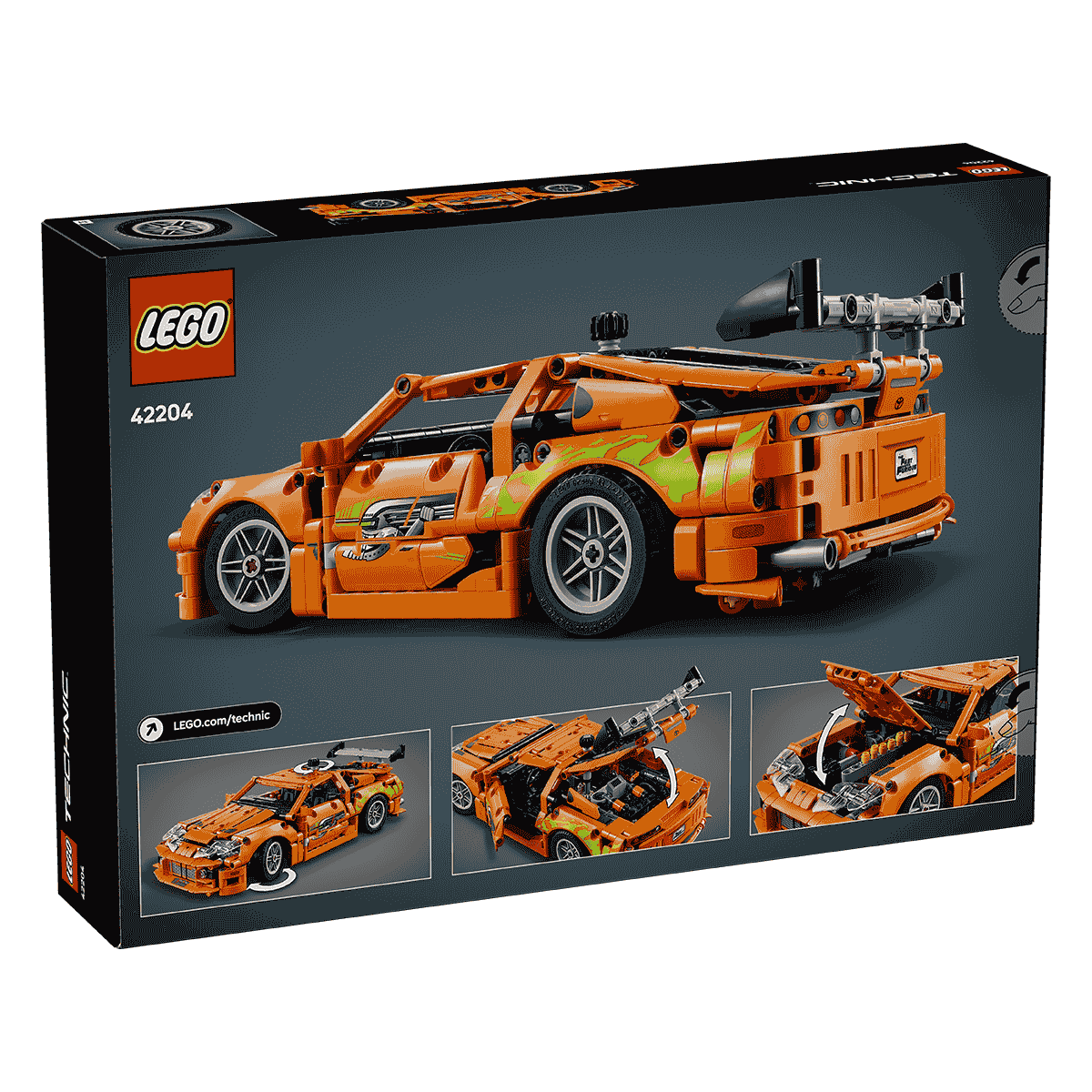 Đồ Chơi Lắp Ráp Xe Toyota Supra Mk4 LEGO TECHNIC 42204 (810 chi tiết)