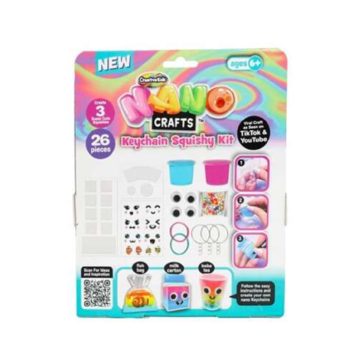 Đồ Chơi Móc Khóa Đáng Yêu Nano Crafts 64830NC