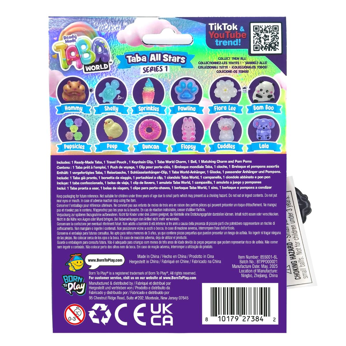 Đồ Chơi Móc Khóa Taba World - Chuột Hamster OTHER GIRL BRANDS 855001-6L