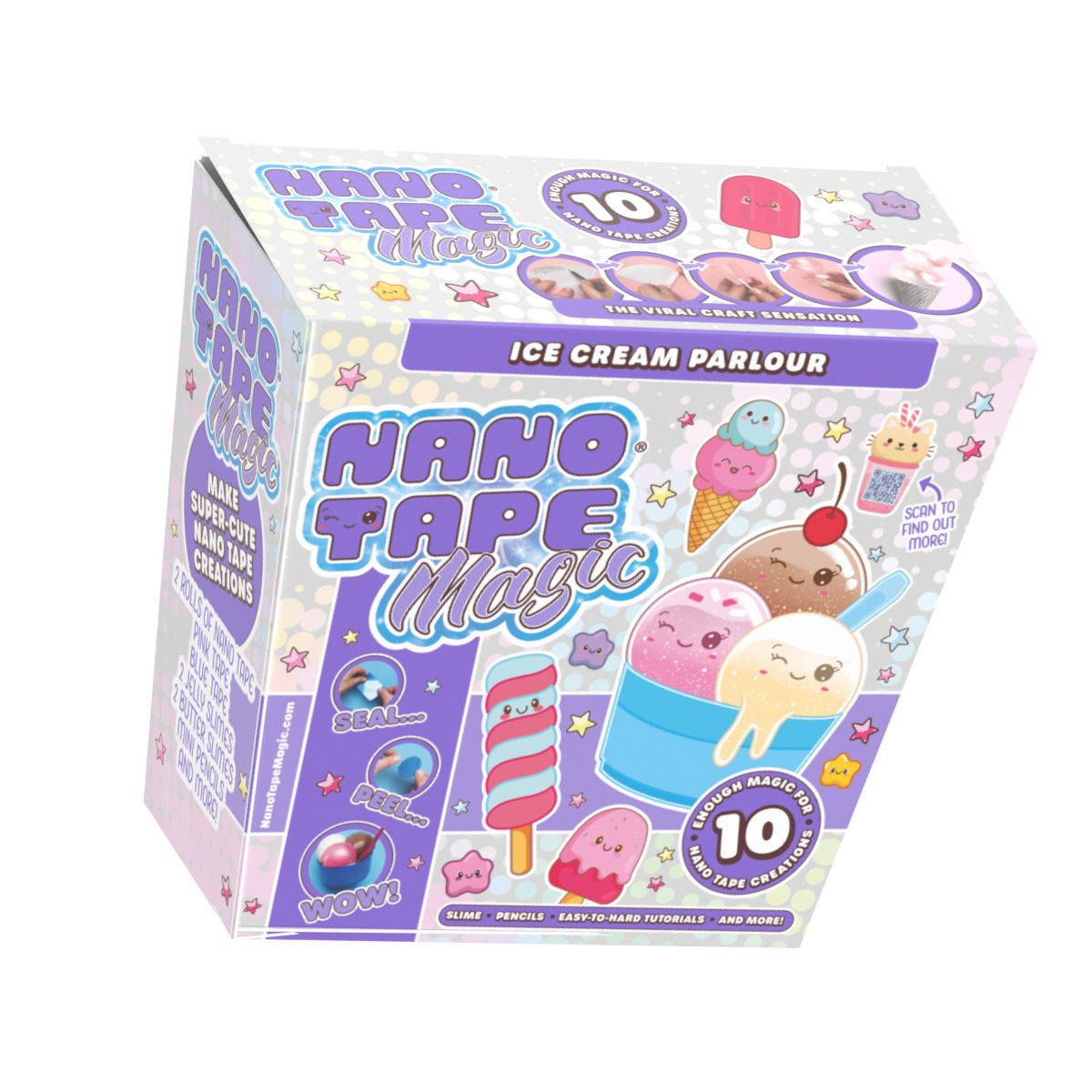 Đồ Chơi Nano Tape - Bộ Làm Kem Ngọt Ngào NANO ART NA1304