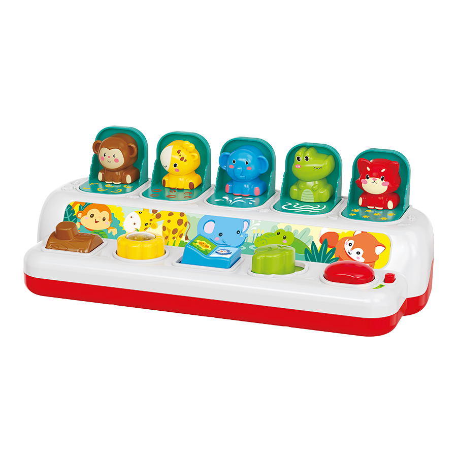 Đồ chơi nút bật rèn luyện tay-mắt cho bé PEEK A BOO PAB048