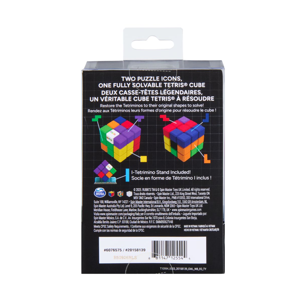 Đồ Chơi Rubik'S Tetris SPIN GAMES 6076575