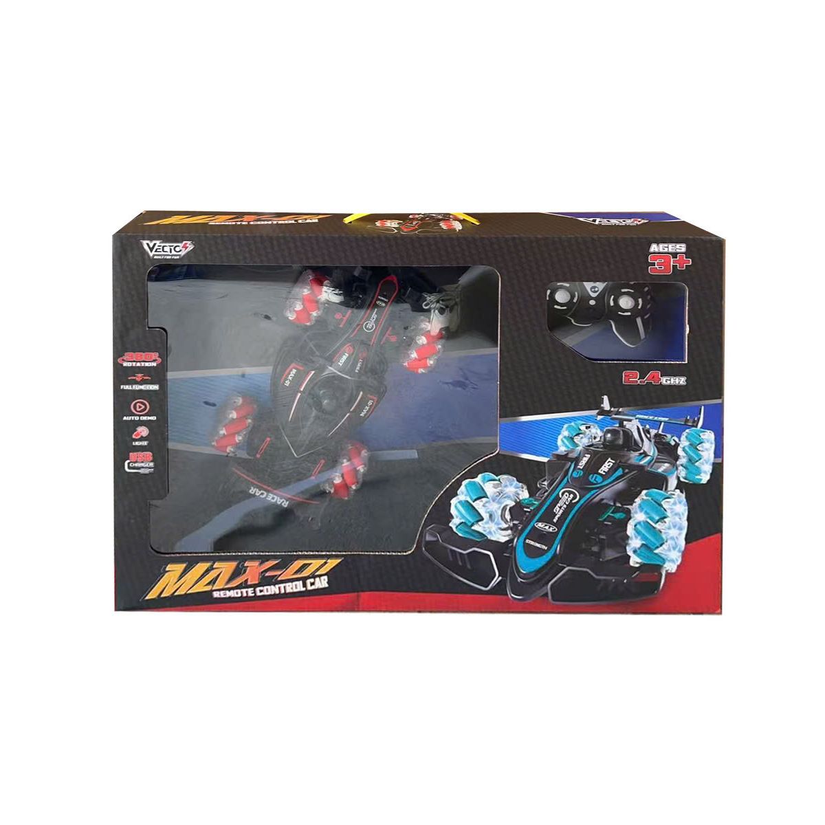Đồ Chơi Siêu Xe Đua MAX-01 Điều Khiển Từ Xa (Xanh) VECTO VT188887