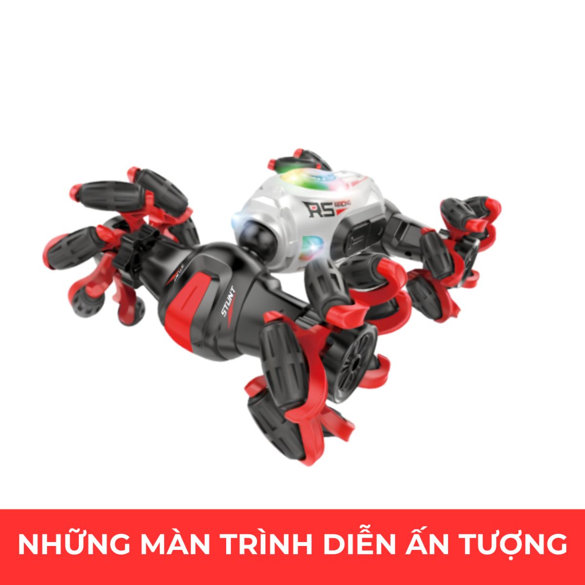 Đồ Chơi Siêu Xe Twisting Pro Điều Khiển Từ Xa (Đỏ) VECTO VT810BA/RD