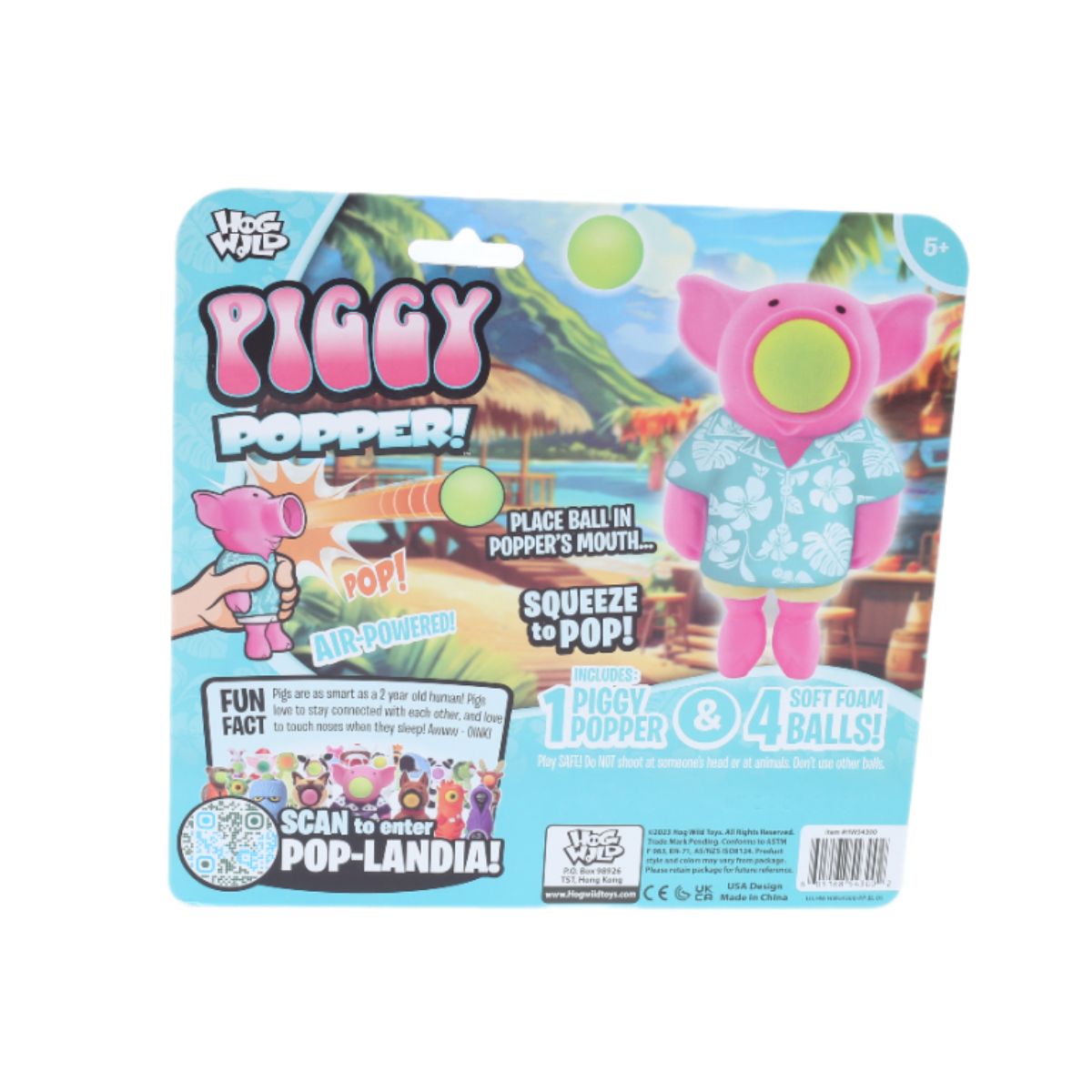 Đồ Chơi Trẻ Em Thú Phóng Banh Vui Nhộn - Heo Hồng Ham Vui OTHER BOY BRANDS HW54300