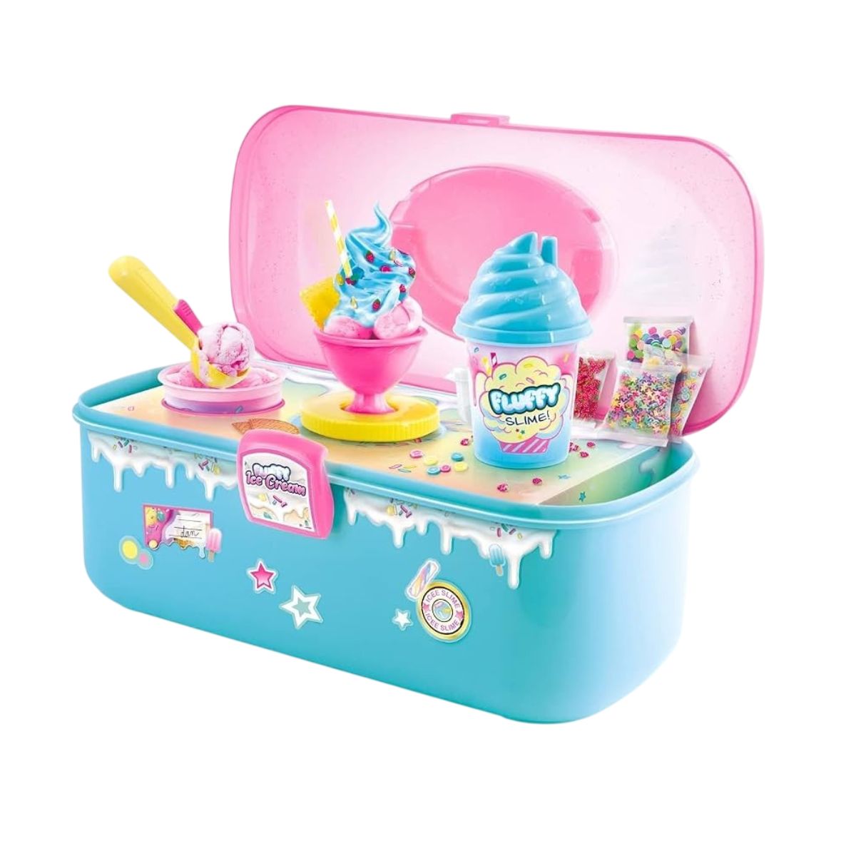 Đồ Chơi Vali Slime Tiệm Kem Ngọt Ngào STYLE4EVER SSC206