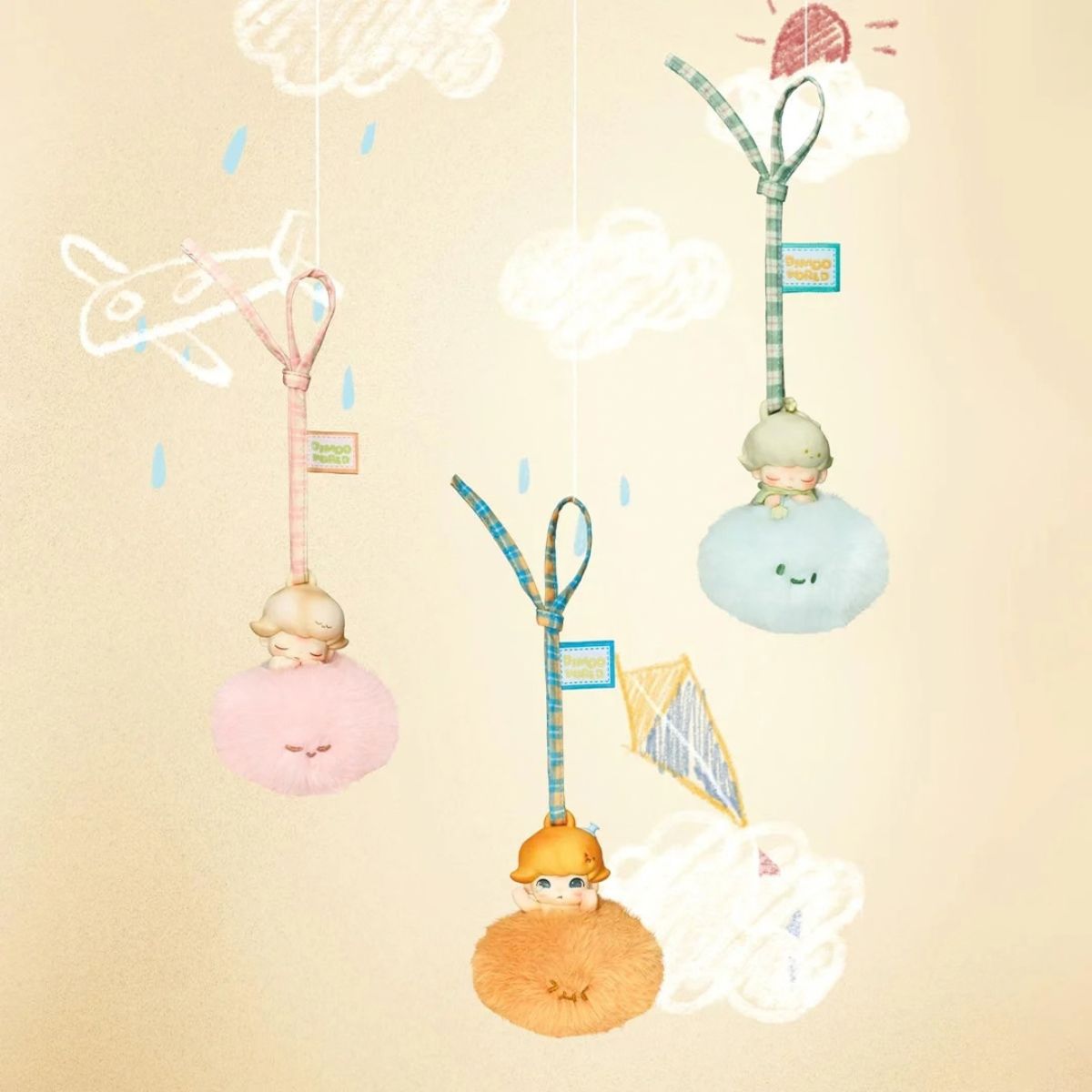 Scented Toys and Accessories DIMOO Memories We Hold Series POP MART STORE DISPLAY 6941313089426