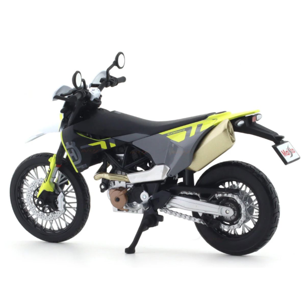 Đồ Chơi Xe Mô Hình Mô Tô 1:12 Dòng 2023 Husqvarna 701 Supermoto MAISTO MT31101