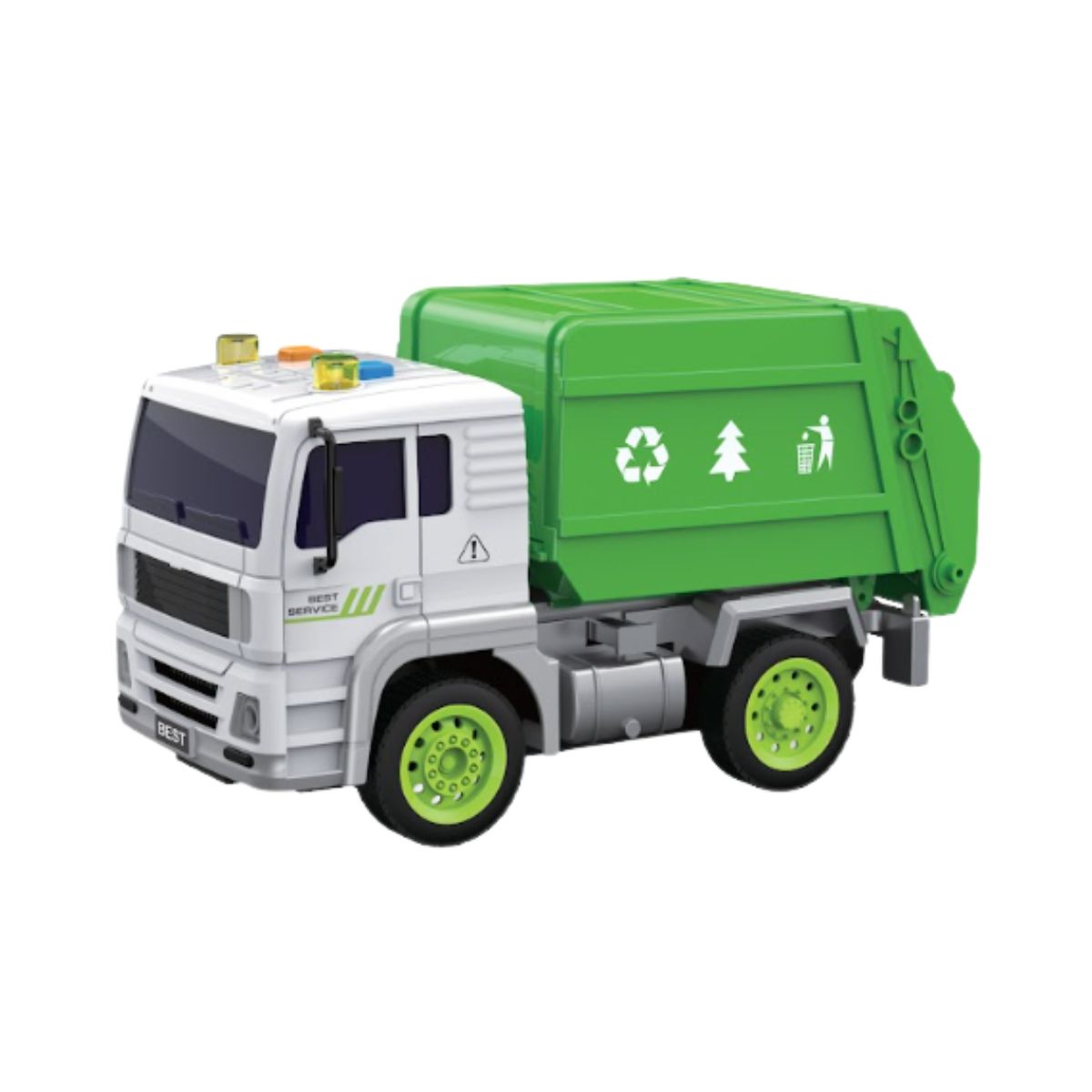 Đồ Chơi Xe Rác Chạy Trớn Có Đèn Và Âm Thanh VECTO VT521A