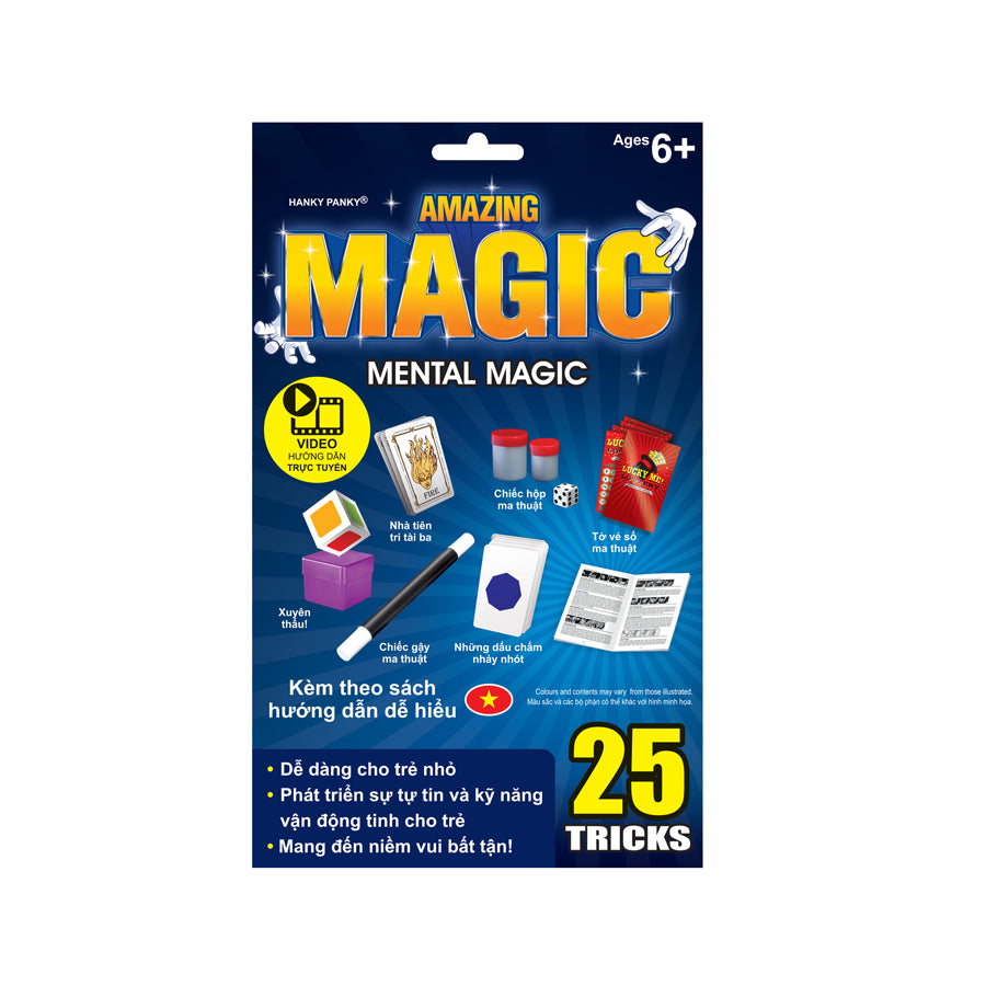 Bộ 25 trò ảo thuật hấp dẫn cùng Nhà tiên tri bí ẩn Hanky Panky HP1540