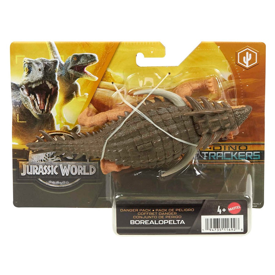 Mô Hình Khủng Long BOREALOPELTA 6 inch có khớp linh hoạt JURASSIC WORLD MATTEL HLN49