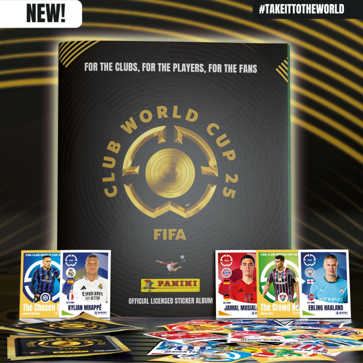 Gói Sticker Thẻ Hình FIFA Club World Cup 2025 PANINI 8051708025064
