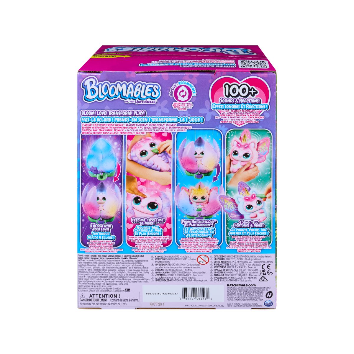 Đồ Chơi Kỳ Lân Bướm Fluttercorn Nở Diệu Kỳ HATCHIMALS 6073016