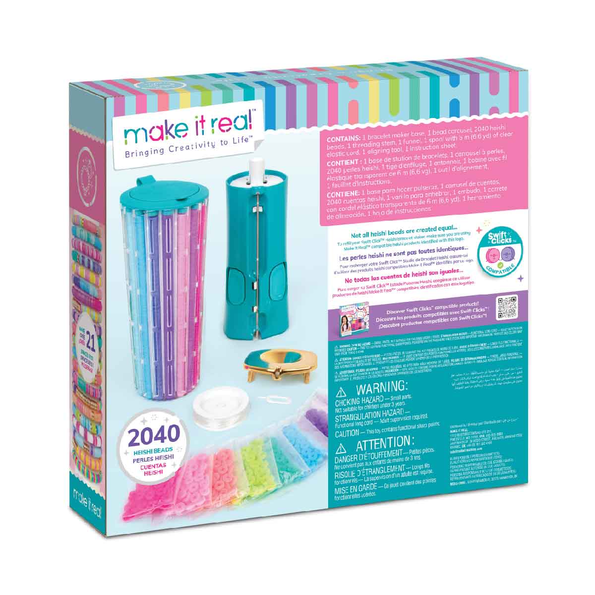 Đồ Chơi Máy Làm Vòng Tay Heishi MAKE IT REAL 1459MIR