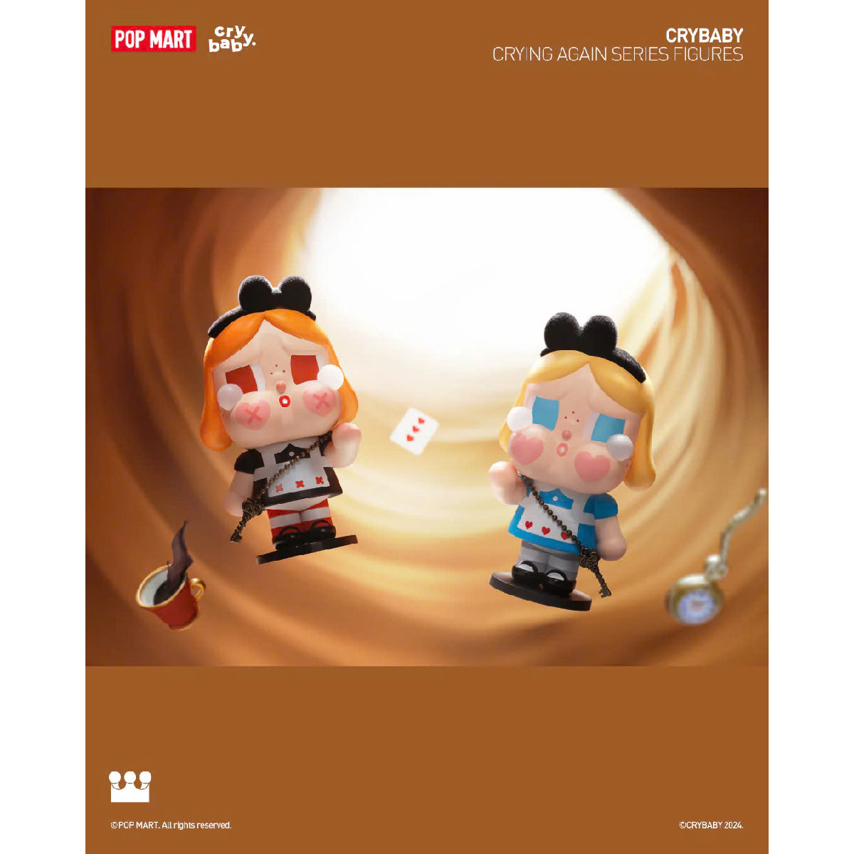 Mô Hình CryBaby Crying Again Series Figures POP MART 6931571016647