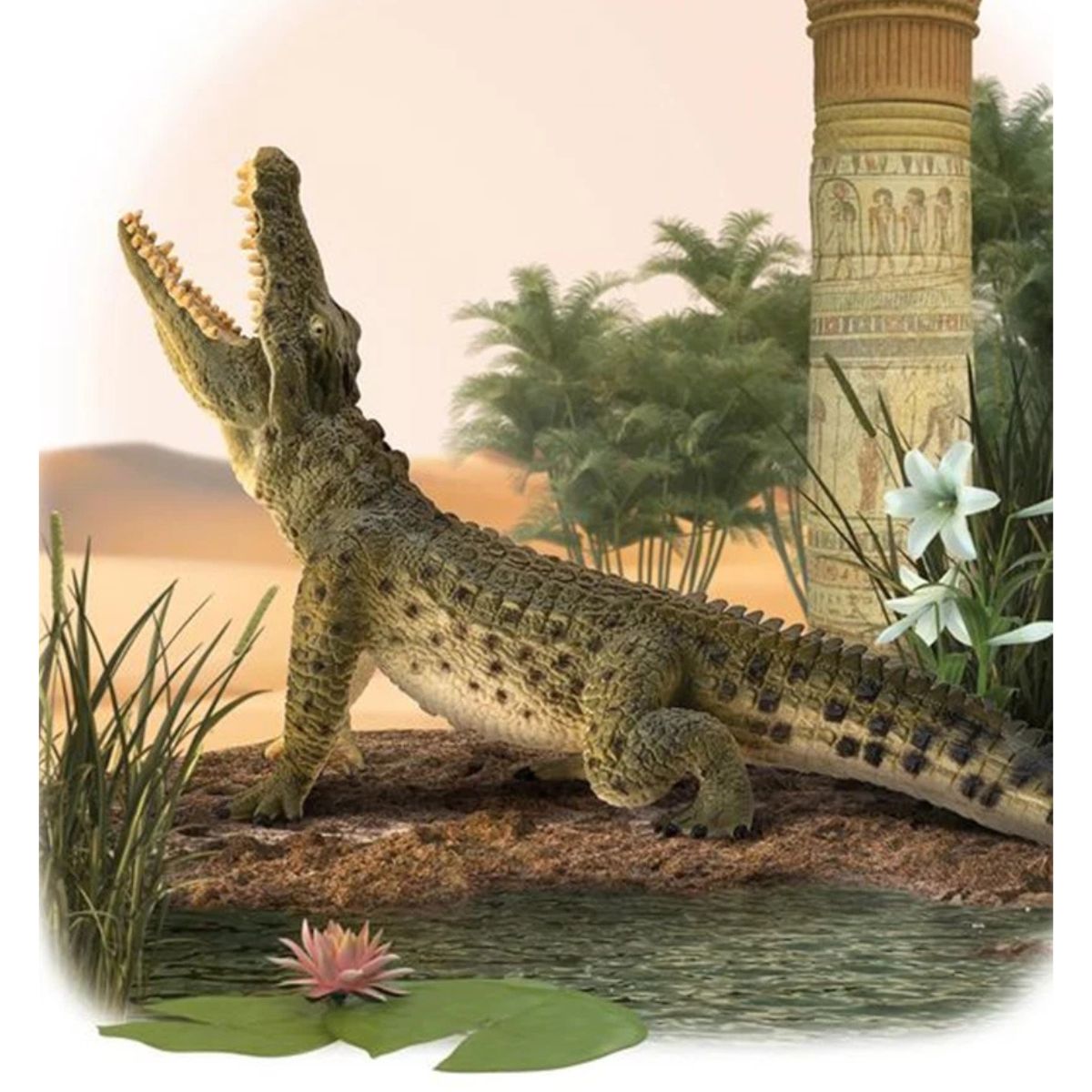 Đồ Chơi Mô Hình Động Vật Cá Sấu Sông Nile COLLECTA 88725