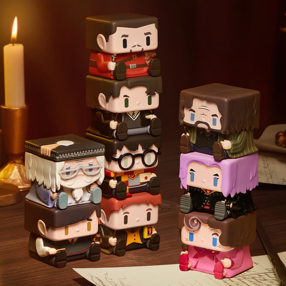 Đồ Chơi Mô Hình Harry Potter POP CUBE-1 Series Figures POP MART 6931571075910