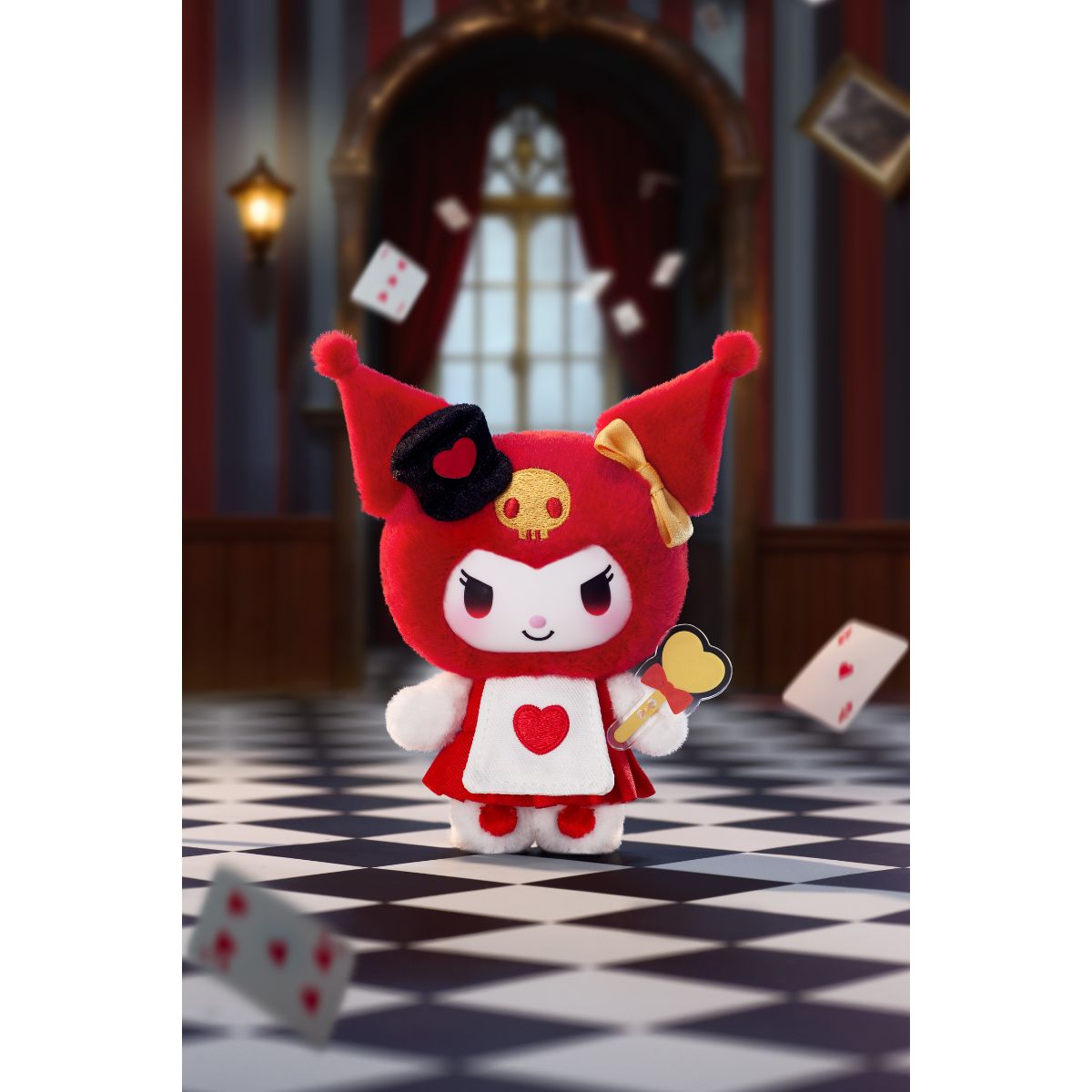 Mô Hình Đồ Chơi Kuromi Poker Kingdom Series Plush Pendant Blind Box TOP TOY 2304094310105