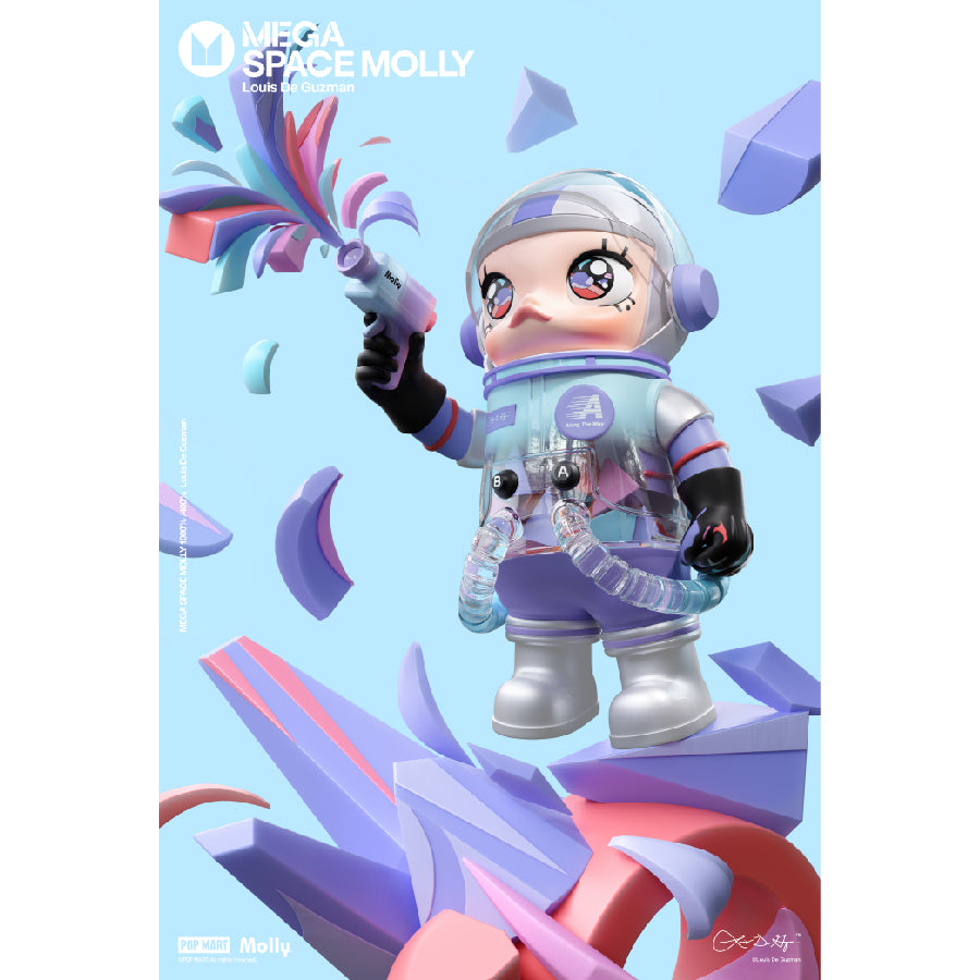 MEGA SPACE MOLLY Model 400% Louis De Guzman POP MART 6941848273741
