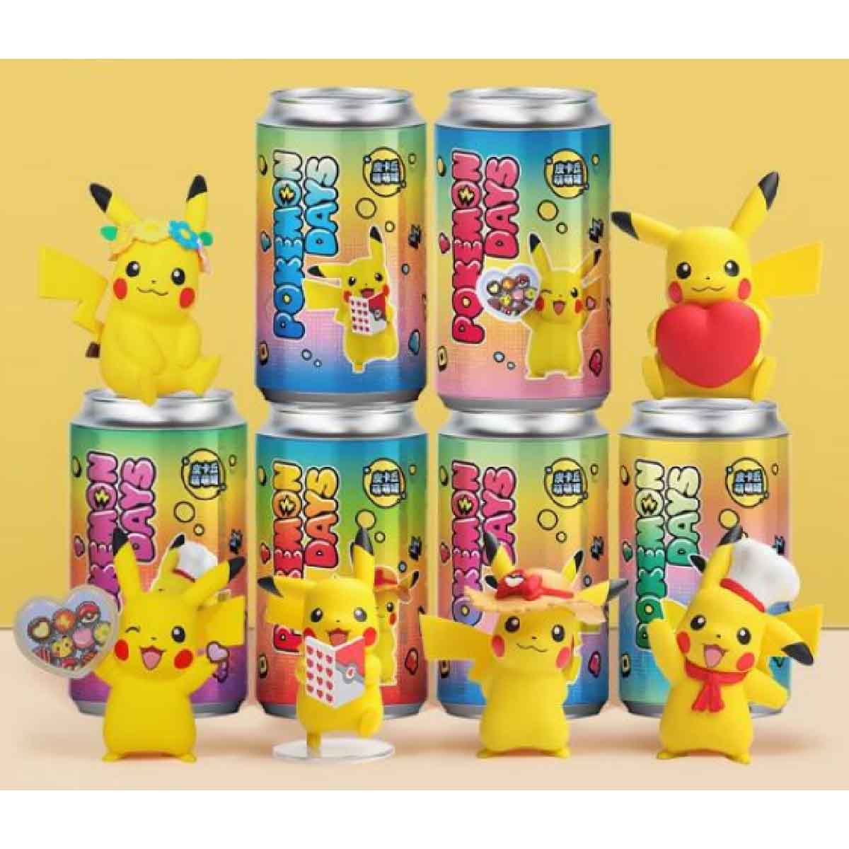 Mô Hình Pikachu Tặng Bạn Chocolate POKEMON TOYS LBW24007
