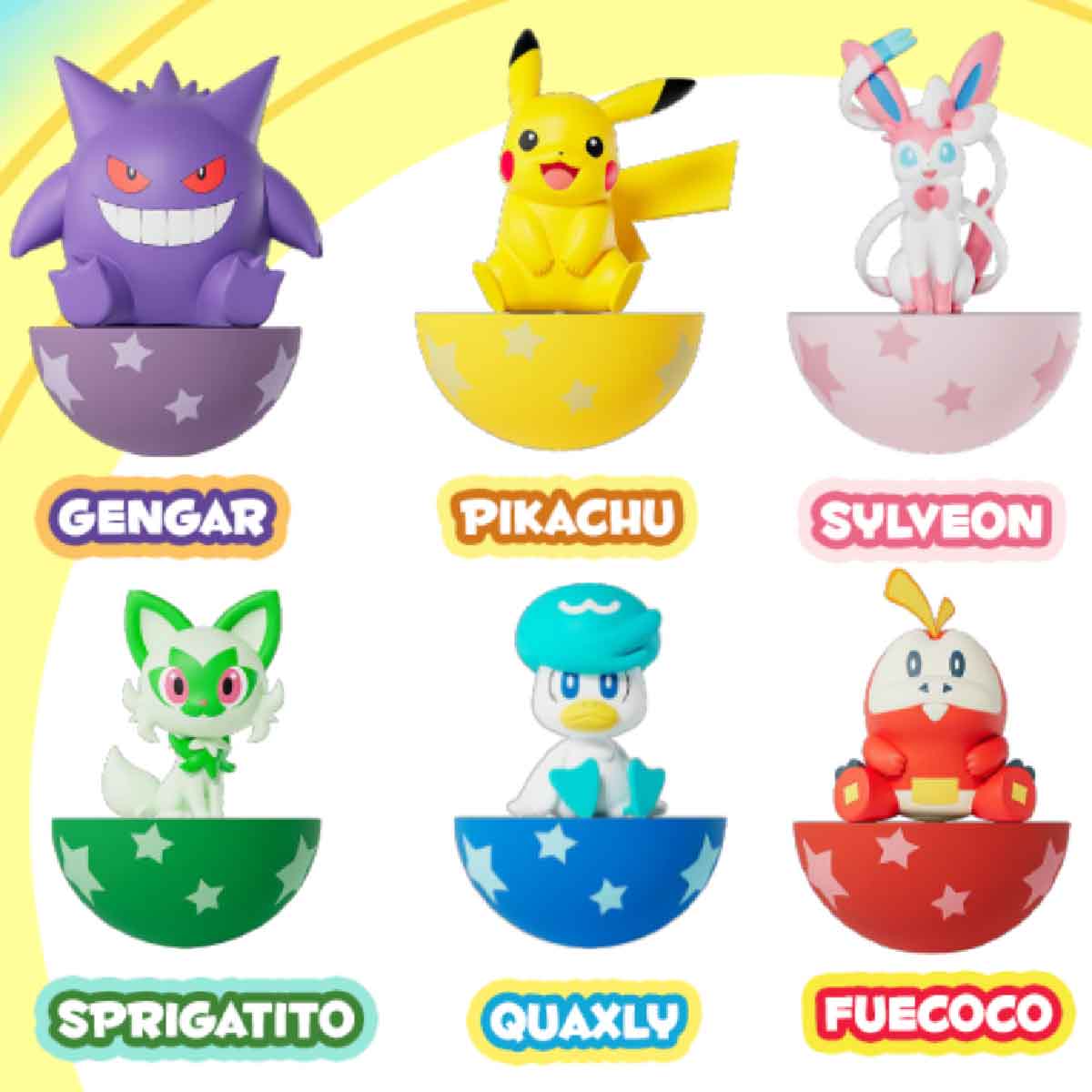 Mô Hình Pokemon Lật Đật - Quaxly POKEMON TOYS LBW24001